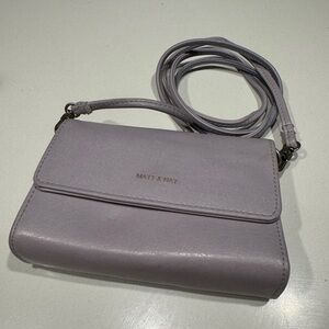 Purple Matt & Nat Mini Bag